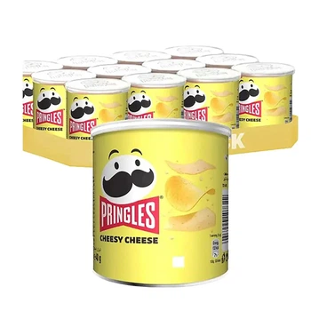 Блок чипси Pringles Mini Cheesy Cheese 40g. 12 шт. сир