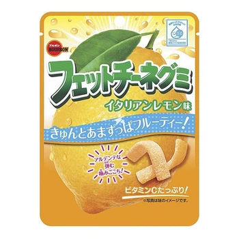 BOURBON Fettuccine Gummy Lemon желейки зі смаком лимону, 50 г