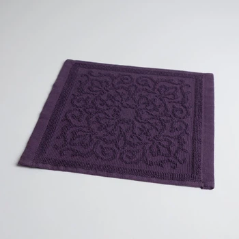 Кухонная жаккардовая салфетка GM Textile 25х25см 380 г/м2 (Фиолетовый)