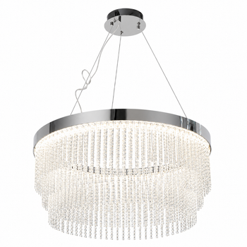 Люстра подвесная LED KHVOYA PL500 55W 3628Lm хром LIGHT SET