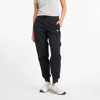 Женские черные спортивные брюки New Balance Sport Fleece Jogger 40 (L) (WP43805BK)