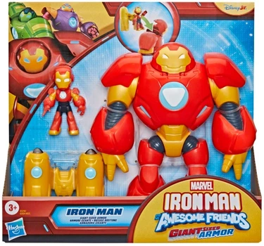 Figurki Hasbro Iron Man Giant Armor & Friends 2 szt 343‑3218 (5010996396211)