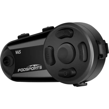Bluetooth-гарнітура для мотошолома FODSPORTS V6S 1 Bluetooth 5.0 Type-C 650 мА·год