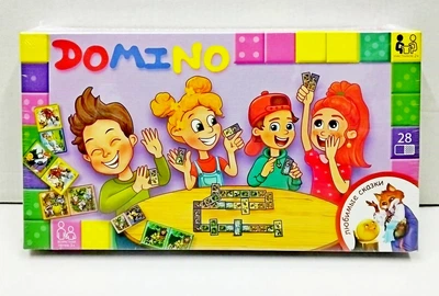 Настільна гра Доміно: Улюблені казки, Danko Toys (DTG-DMN-01) (0010-1638-01)