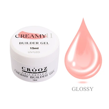 Гель для наращивания и укрепления Crooz Creamy Builder Gel №11 15 мл
