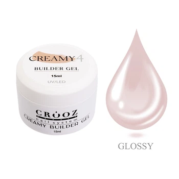 Гель для наращивания ногтей Crooz Creamy Builder Gel №04 15 мл