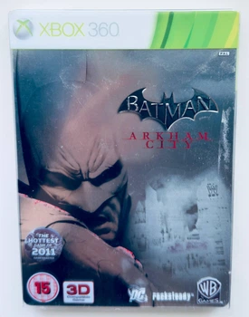 Диск для XBOX 360 - Batman Arkham City Steelbook Edition, английская версия, Б/У