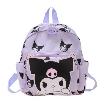 Рюкзак маленький детский школьный портфель Куроми Kuromi 10498 фиолетовый