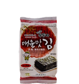 Нори снек острый (hot spicy) OCK-DONG-JA 4,5 г