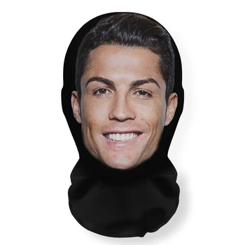 Повнолицева маска прикол з 3D-друком Face Mask Simulation Model 2