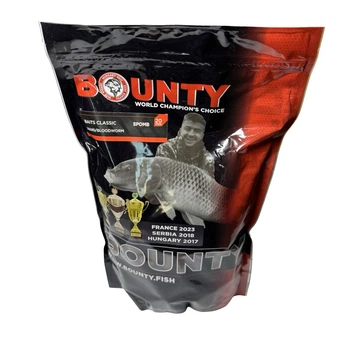 Бойли прикормочні варені BOUNTY SPOMB SQUID / BLOODWORM 20мм 1 кг,SBS024