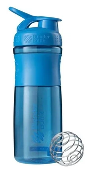 Шейкер спортивний (пляшка) BlenderBottle SportMixer Flip 28oz/820ml Cyan (PP_SM 28oz Cyan)