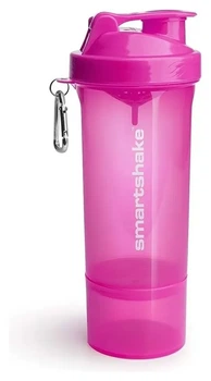 Шейкер спортивний SmartShake Slim 500ml Neon Pink (PP_10253201)