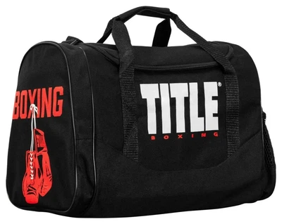 Спортивна сумка TITLE Boxing Individual Sport Bag Black (PP_ISB4 BK/BK)
