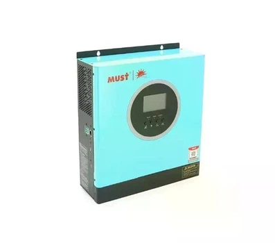 Гібридний інвертор MUST PV18-3524ECO, 3500W, 24V, струм заряду 60A, 160-275V, MPPT (100А, 60-360 Vdc)