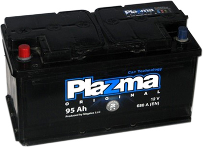 Автомобільний акумулятор Plazma Original 6СТ-95 95 А·год (+/-) 680 А (595 62 02)