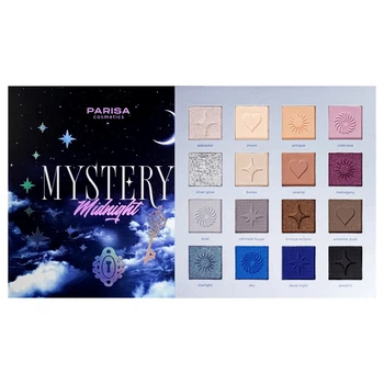 Тени для повік на 16 кольорів Parisa Mystery E-716 №5 Опівночі, 25 г