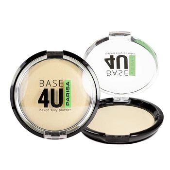 Пудра для обличчя шовковиста запечена Parisa B4U-101 Backed Silky Powder №01 Слонова Кістка, 7 г