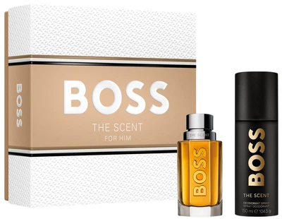 Набір для чоловіків Hugo Boss The Scent Туалетна вода 50 мл + Дезодорант 150 мл (3616306699298)