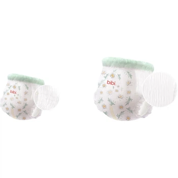 Подгузники-трусики Bibi Pure Planet, размер XXXXL (21-23 кг), ультрамягкие, сухие, дышащие, для ночного использования
