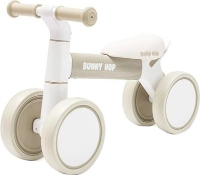 Rowerek biegowy Baby Mix Bunny Hop Ultralight Warm Grey 15108 (8596164151082)