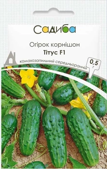 Огірок Тітус F1 0,5 г Садиба