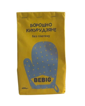 Мука кукурузная без глютена BeBig 450 г