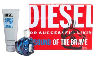 Zestaw męski Diesel Sound Of The Brave Woda toaletowa 50 ml + Żel pod prysznic 100 ml (3614273853729)