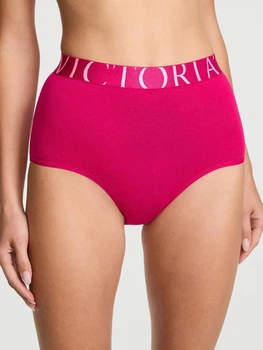 Трусики слипы женские хлопковые Victoria's Secret 27273258 XS Фуксия (2544895121)