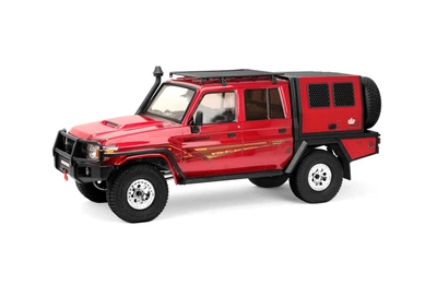 Машинка на радіокеруванні RGT EX86160 1:10 Toyota Land Cruiser 79 + акумулятор 2S 5000+ mAh червоний