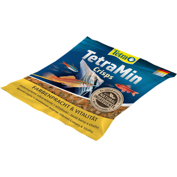Корм для аквариумных рыб Tetra Min Crisps чипсы 12 г для поддержания роста, жизнеспособности и яркости окраски
