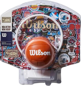 Набір баскетбольний Wilson NBA TEAM RETRO MINI HOOP (WZ6017301)