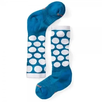 Носки для девочек Smartwool Wintersport All Over Dots Glacial Blue, р.L