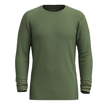 Термофутболка с длинным рукавом мужская Smartwool Men's Classic All-Season Merino Baselayer Longs Sleeve Boxed, Fern Green, XXL