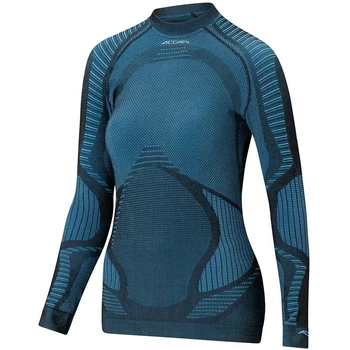 Термофутболка с длинным рукавом женская Accapi XPerience, Black/Turquoise, M/L