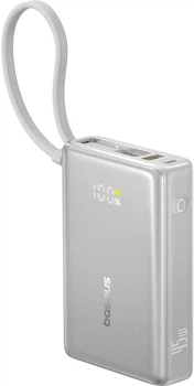 УМБ Baseus PicoGo 10000mAh 45W PD QC Galaxy Natural Titanium (P10076803853-00)