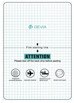 Zestaw folii antyuderzeniowych Devia V2 do plotera 50 szt. na ekrany smartfonów (BRA008010)