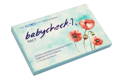 Тест для визначення вагітності BABYCHECK-1+ №5 Veda.Lab