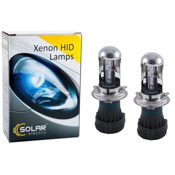 Ксеноновые лампы H4 Solar автолампы Bi-Xenon 4300K 35Вт 85В (1443)
