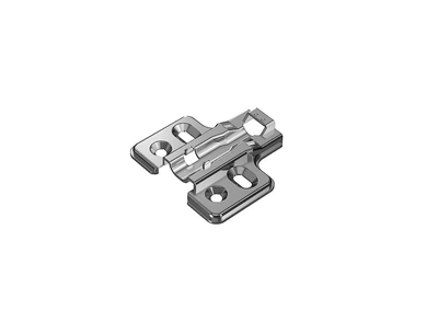 Монтажная планка крестообразная h=2 Hettich Veosys под прикручивание, нержавеющая сталь