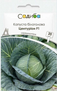 Капуста белокочанная Центурион F1, 20 шт., Садиба