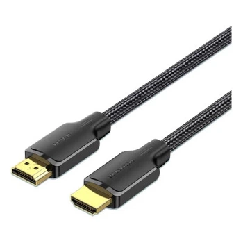 Кабель мультимедійний HDMI M to HDMI M 1.5m 4K cotton braided black VENTION
