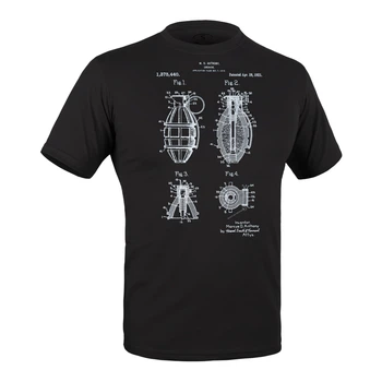 Футболка с рисунком Grenade S Combat Black