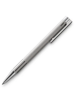 Шариковая ручка LAMY Logo серебристый, стержень M M16 синий (4026752) 4014519904250
