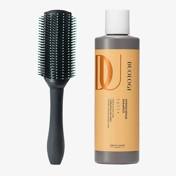 Шампунь DUOLOGI Intense Repair 250 мл + Щетка StylerPRO