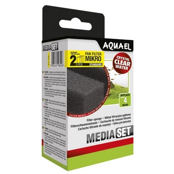Сменная губка Aquael "Media Set Standard" - для внутреннего фильтра Aquael FAN-mikro Plus, 2 шт
