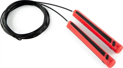 Скакалка Everlast SOCKET SPEED ROPE Чорний, Червоний 335 см (P00002709)