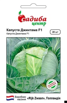 Капуста белокочанная Джинтама F1, 20 шт., СЦ