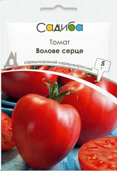 Томат Волове серце 5 г Садиба Satimex
