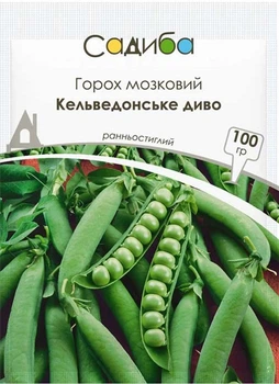 Горох мозговой Кельведонское чудо, 100 г, Садиба